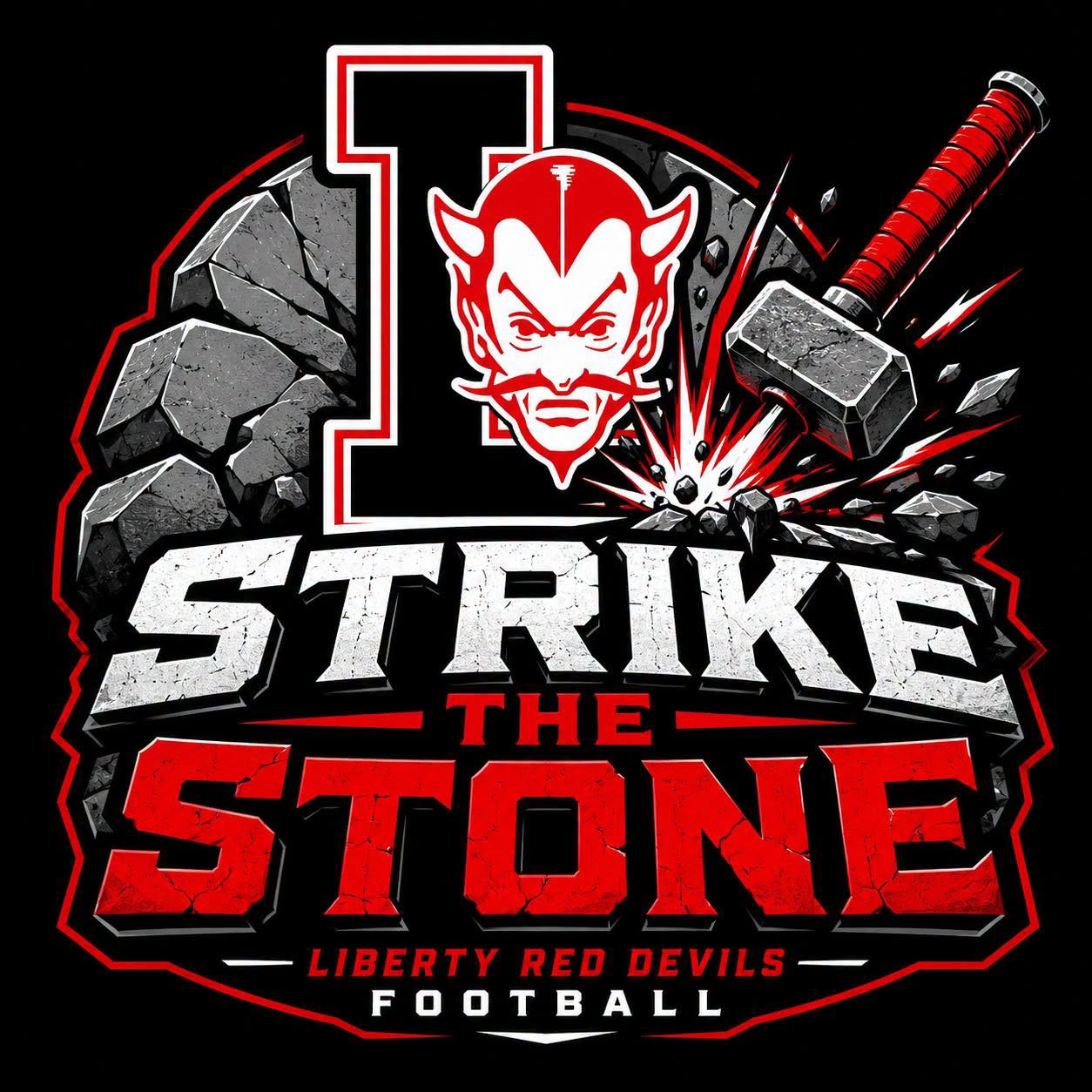 Strike the Stone — Liberty Red Devils Football